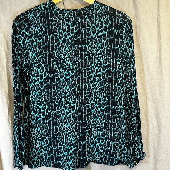Zimmerman Long Sleeve Animal Print Blouse - Picture 7 of 8